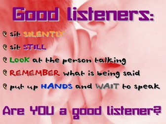 Good Listeners poster