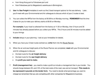 Logistics in Action 4.2 -Info Sea Freight Managers