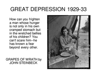 Great Depression and German Happiness