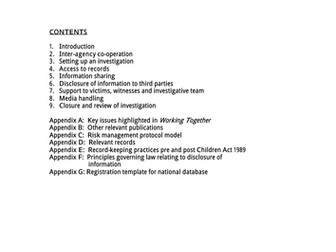 Safeguarding Children Case Example -  Special Education setting