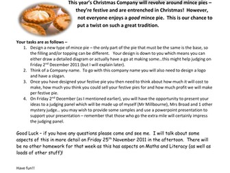 Christmas Company Project