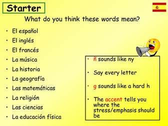 las asignaturas - que estudias