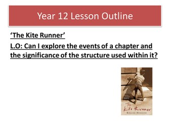 Opening two lessons to teaching 'The Kite Runner'