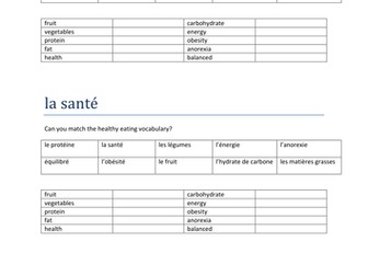 la sante match up