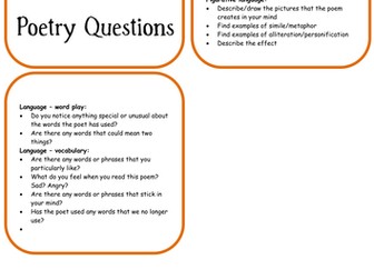 Guided Reading Question Booklets.
