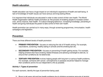 Health Promotion
