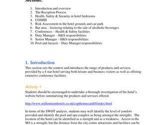 Health & Safety in the Tourism Industry -Copthorne