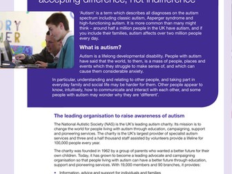 National Autistic Society Case Study