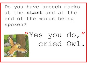 Gruffalo Speech Mark Rules Posters