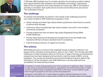 Case Study BMI Healthcare