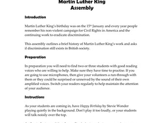 Martin Luther King Assembly