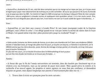 les jeunes en galère