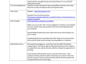 Using Glogster for Assessing Learning
