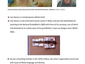 Welsh Artists Information Sheets