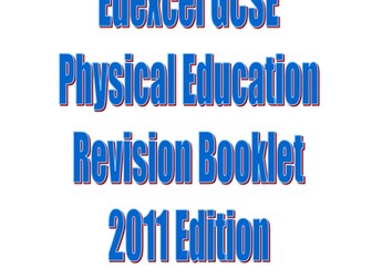 GCSE PE updated revision booklet