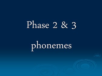 Phase 3 diagraphs with jolly phonics pictures