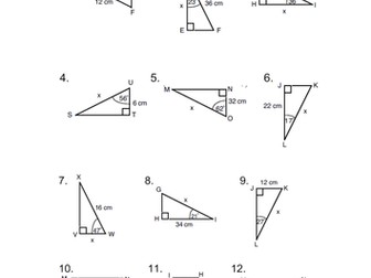 Cos Trigonometry Questions