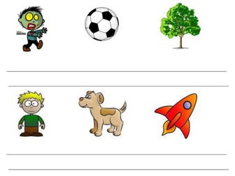 Compound Sentences Worksheets Y1-Y3 with Zombies