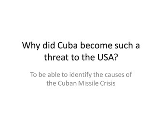 Cuban Missile Crisis