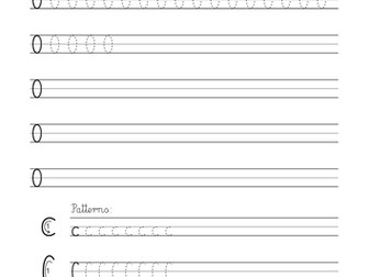 Calligraphy for Kids: Digit / Number 0
