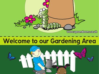 Garden Area Poster