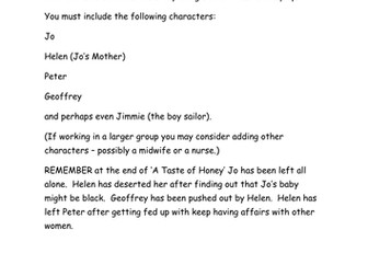 What happens next in 'A taste of Honey'