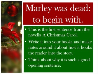 A Christmas Carol Lesson 2 - The Characters