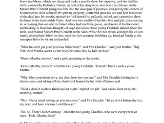 A Christmas Carol Lesson 9 - At Bob Cratchit's