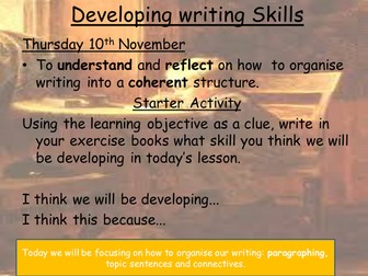 Understanding and Producing Non-Fiction texts exam