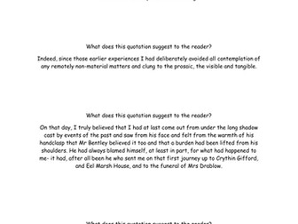 Exploring Modern Texts Section A