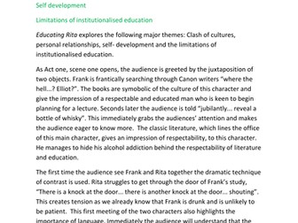 Educating Rita powerpoints