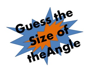 Guess the Size of the Angle