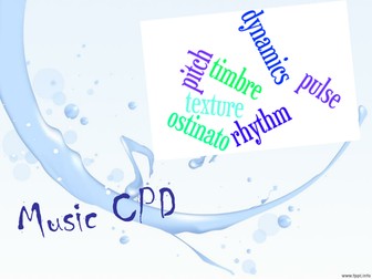Music CPD for staff