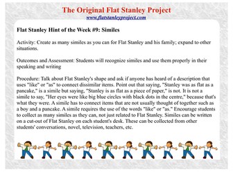 Flat Stanley similes