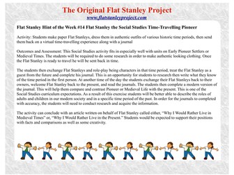 Flat Stanley the time traveller