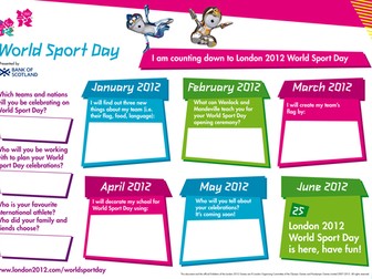 World Sports Day Calendar (Scotland)