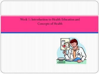 Introduction to Health Education
