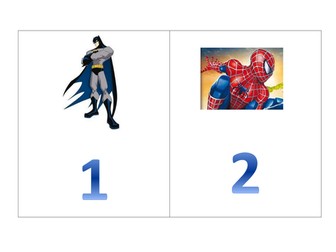 Superhero challenges print to make a book
