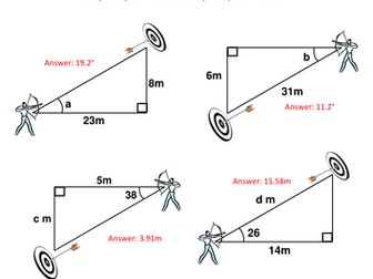 Lenk's Archery Practise - Trigonometry