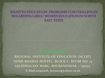 Tutorial, Policy and Lesson plan.