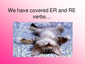IR/RE Verbs