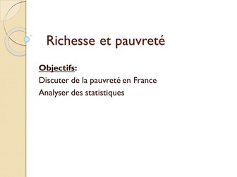 A2 Discussion on Wealth and Poverty