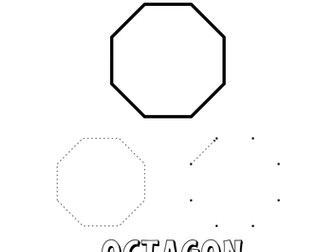 Geometric shapes: Octagon