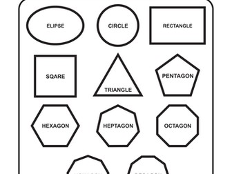 Geometric shapes - Collection / List