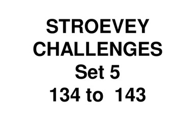 A Huge Collection of Challenges No 1 = 149 puzzles