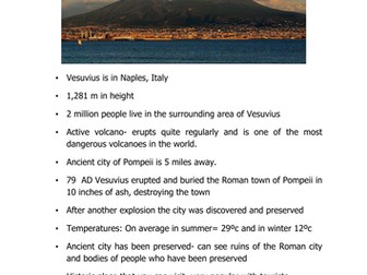 Mountain Environments PowerPoint/ Activity