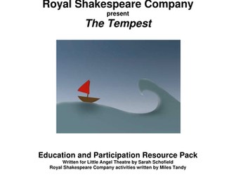 The Tempest 2010 Teacher Pack 