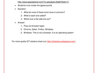 An Internet Browser Puzzle