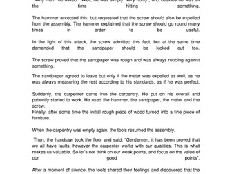 We are all different, but special