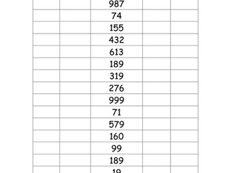 Worksheets based around one more one less